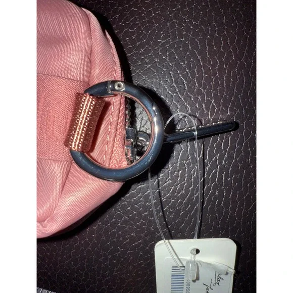 Lululemon Pink Belt Bag Everywhere Mini Pouch Key Chain Coin Purse‎ - Picture 3 of 9
